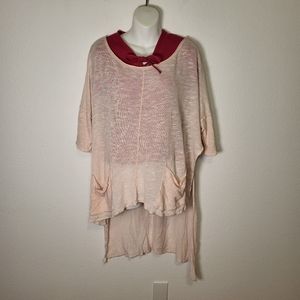 Free People Knit High Low Beach Cover Up size Large